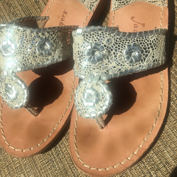 Jack Rogers Shoes - Silver Jack Rogers